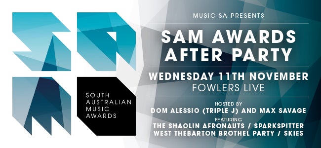 Music SA Announces SAM Awards After-Party Lineup!